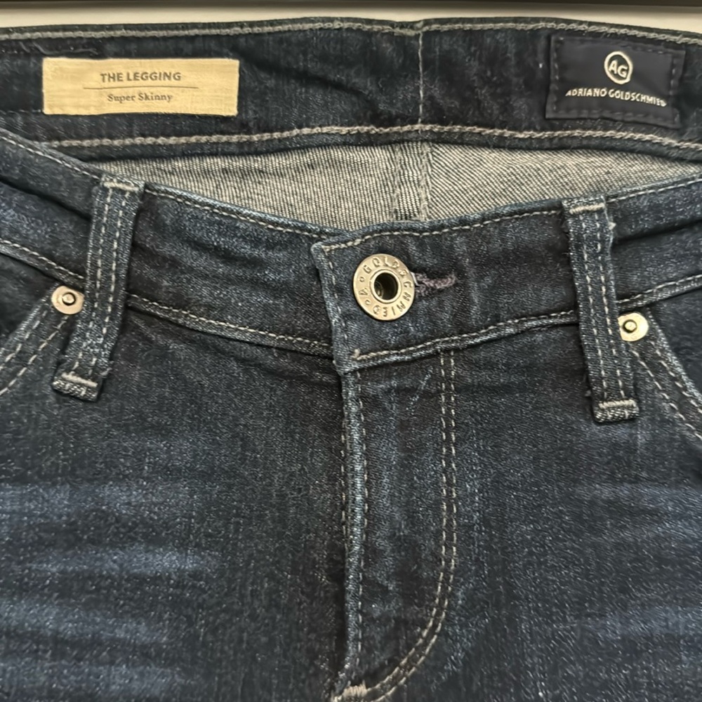 AG Adriano Goldschmied The Legging Super Skinny Jeans Womens 25R